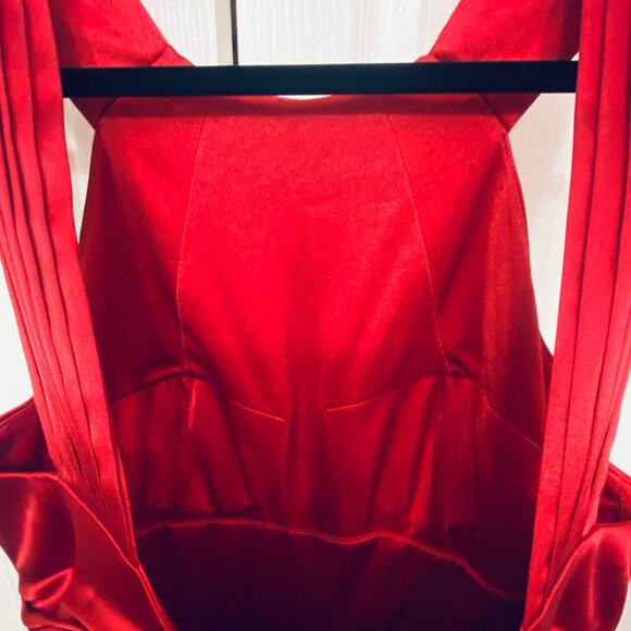 Adrianna Pappell Red Dress - Picture 5 of 8